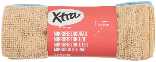 Xtra 微纤维抹布 2kpl