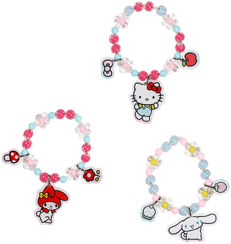 Micki rannekoru Hello Kitty & friends
