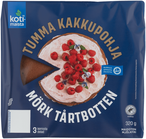 Kotimaista 深色蛋糕底 320 g|Kotimaista Tumma Kakkupohja 320 g