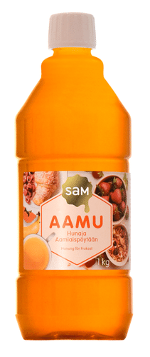Hunajainen SAM AAMU Hunaja Aamiaispöytään 1,0Kg|Hunajainen Sam AAMU 蜂蜜早餐用 1,0Kg