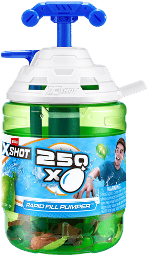 X-SHOT WATER X-Shot水气球泵及250个水气球