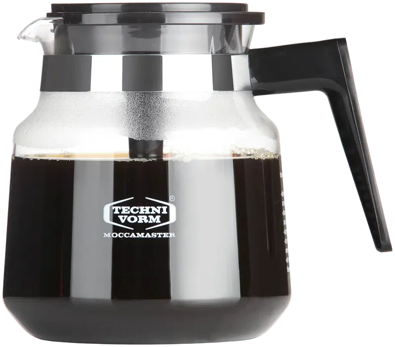 Moccamaster 玻璃罐1.25升黑色|Moccamaster lasikannu 1,25l musta