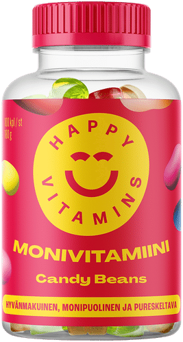 Happy Vitamines SportLife Foods HAPPY VITAMINS 糖果豆 100片 多种维生素