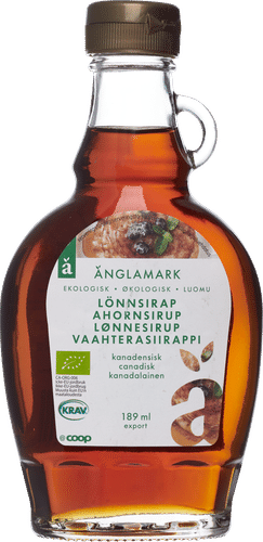 Änglamark vaahterasiirappi luomu 189 ml|Änglamark 有机枫糖浆 189 ml