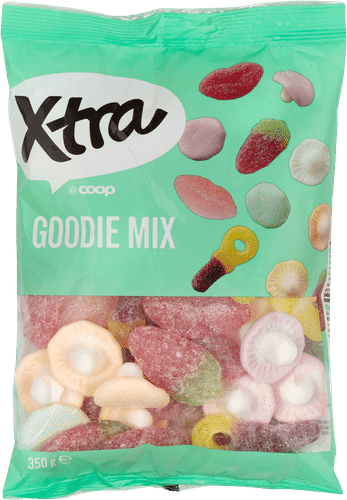 Xtra 好味混合糖果 350 g|Xtra Goodie Mix makeissekoitus 350 g