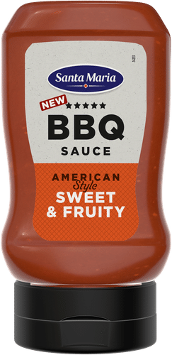 Santa Maria BBQ Sauce Sweet & Fruity 320g maustekastike