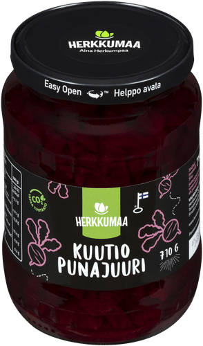 Herkkumaa 甜菜根块 710/440g