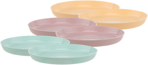 House Macaron 18.4厘米盘子 6件装