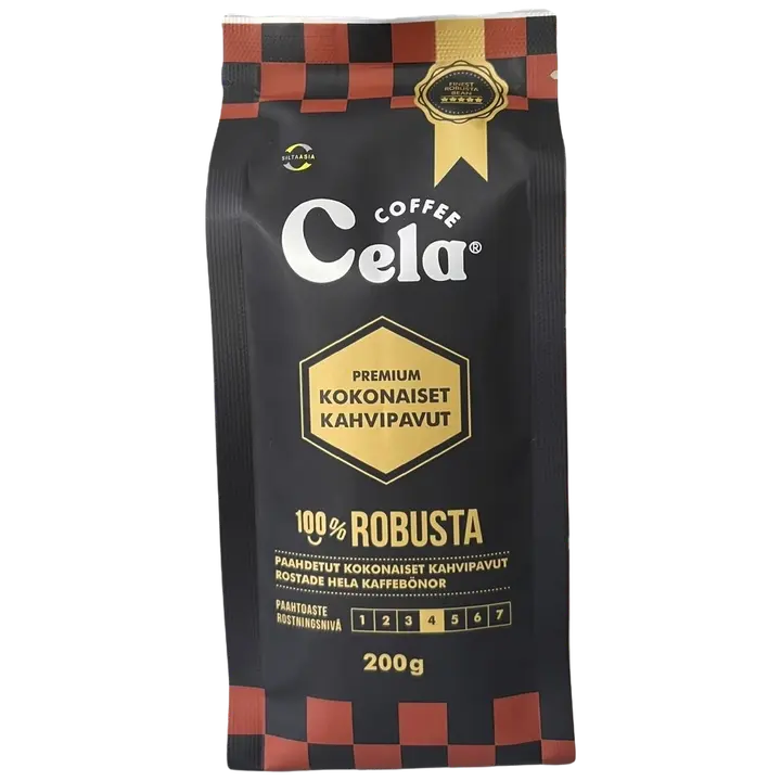 Cela Coffee Kahvipavut Robusta 200g|Cela Coffee 罗布斯塔咖啡豆 200g