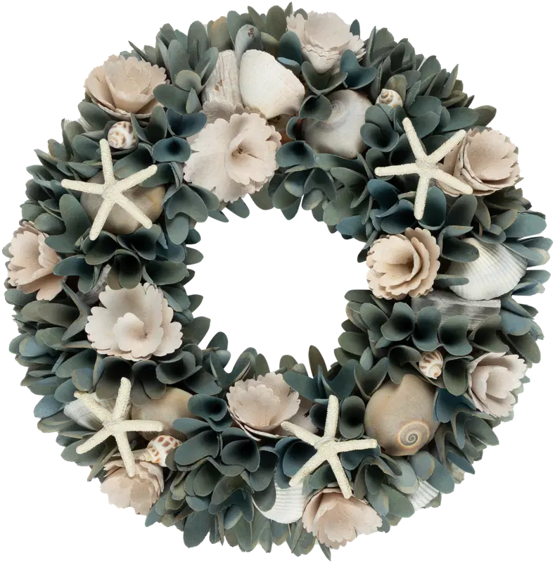 Ei merkkiä 浅色海洋装饰花环 33 cm