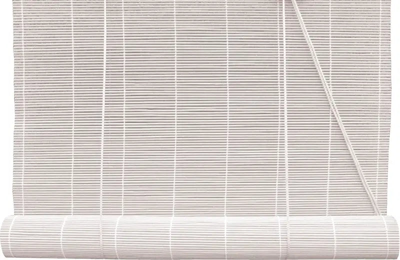 Pisla 竹卷帘 Ming 120x170厘米 半透明白色