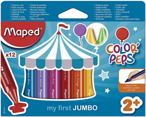 Maped EarlyAge 蜡笔 Jumbo 12 kpl