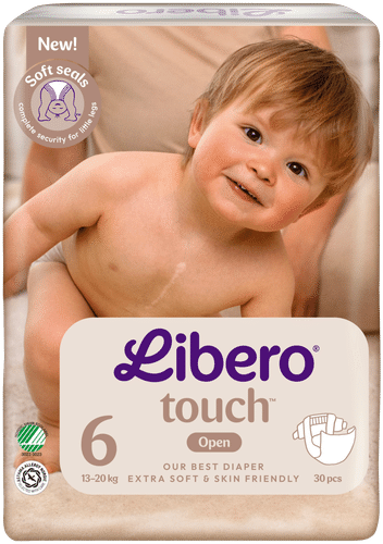 Libero Touch 粘贴式纸尿裤 6号 30片 13-20公斤