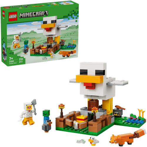 LEGO Minecraft 乐高®我的世界 21585 鸡舍