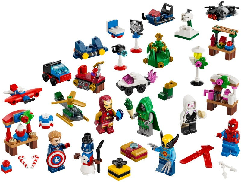 LEGO ® 乐高 超级英雄漫威 76340 超级英雄漫威 2026年圣诞日历