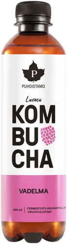Puhdistamo 有机康普茶覆盆子 400 ml|Puhdistamo Luomu Kombucha Vadelma 400 ml