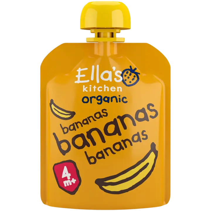 Ella's Kitchen Banaanisose LUOMU|Ella´s Kitchen Ella's Kitchen 有机香蕉泥