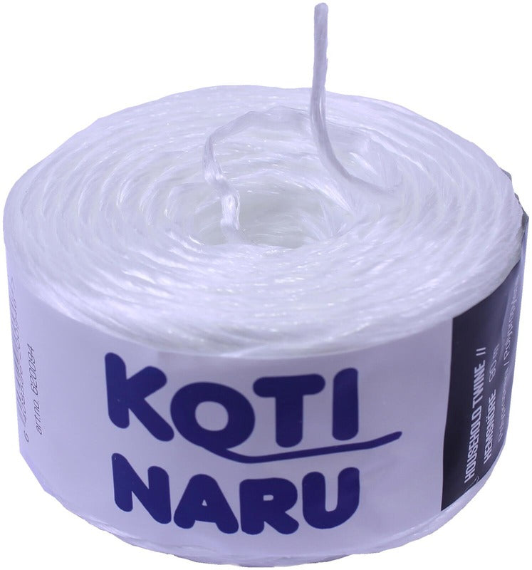 Piippo 家用绳 100克 白色 90米/卷|Piippo Kotinaru 100g, valkoinen. 90m/rll