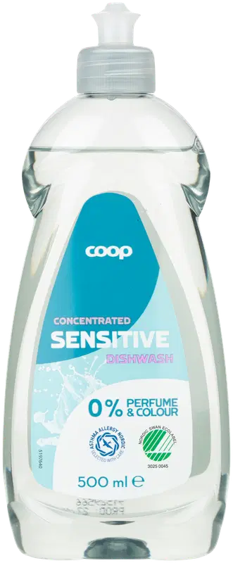 Coop 敏感肌洗洁精 500 ml|Coop Sensitive astianpesuaine 500 ml