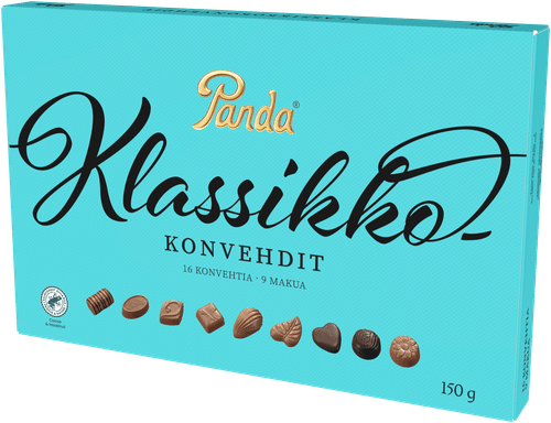 Panda Klassikko suklaakonvehti 150g