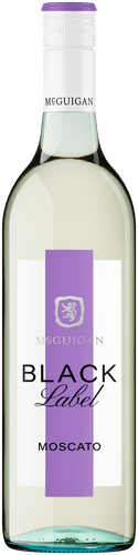 McGuigan Black Label Moscato valkoviini 8,0 til-% 75cl plo