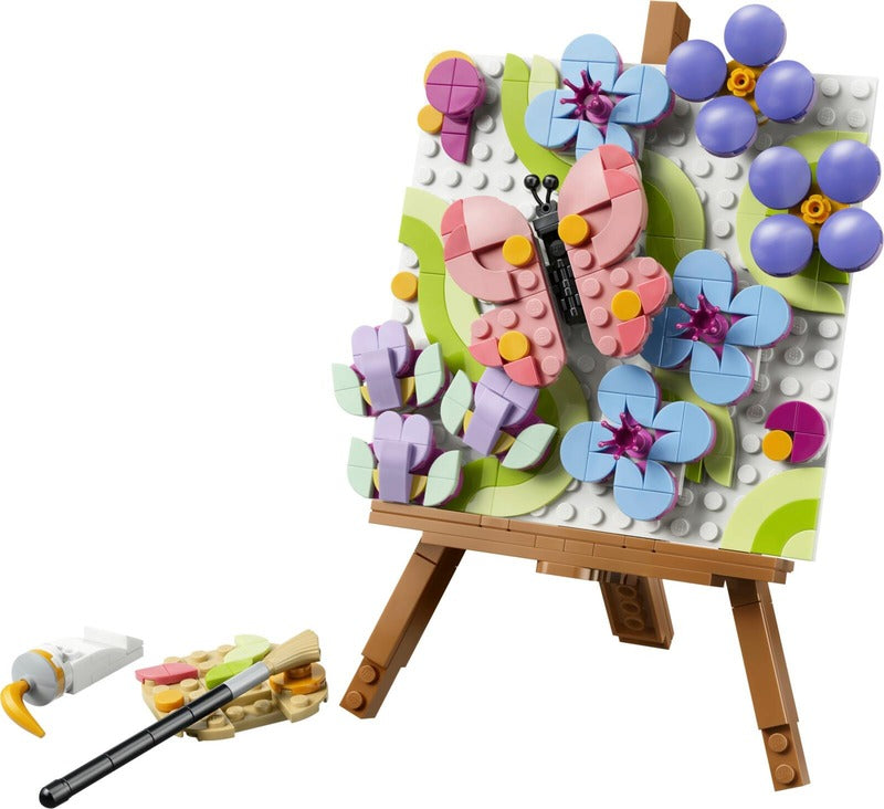 LEGO 花朵主题画作|LEGO® Creator 31390 Kukka-aiheinen maalaus
