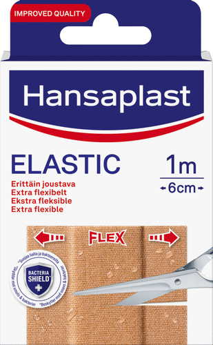 Hansaplast 10×10厘米×6厘米弹性高弹织物创可贴