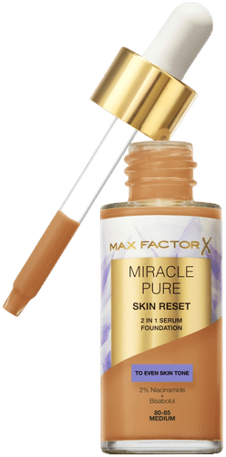 Max Factor Miracle Pure 精华粉底液 80-85 中等 30 ml