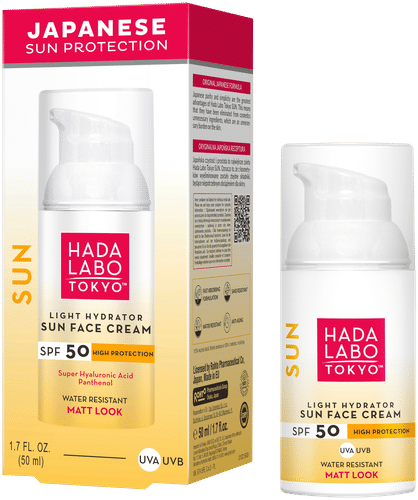 Hada Labo 东京轻盈防晒日霜 SPF 50 面部防晒霜 50ml