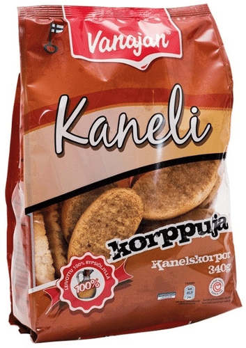 Vanajan Keksit Vanajan 肉桂脆面包干 340g|Vanajan Kanelikorppu 340g