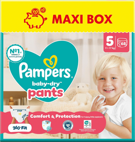 Pampers BabyDry 拉拉裤 S5 11-17kg 68片
