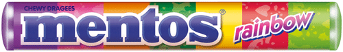 Mentos 彩虹含片 37,5g|Mentos Rainbow Pastilli 37,5g