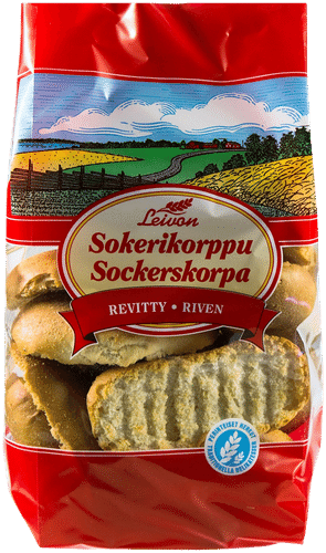 Leivon 糖脆饼,撕碎 400g|Leivon Sokerikorppu, revitty 400g