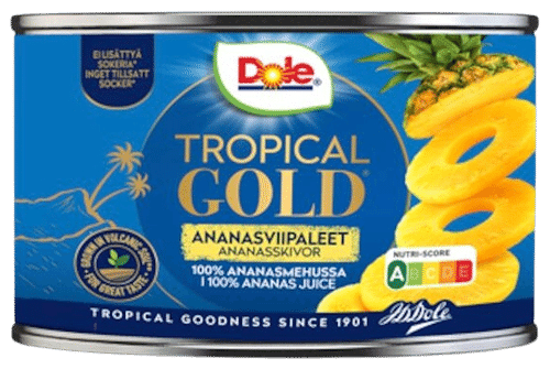 227/139g Dole Tropical Gold Ananasviipaleita mehussa