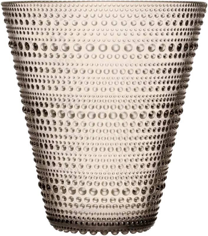 Iittala 露珠花瓶 154毫米 亚麻色|Iittala Kastehelmi maljakko 154mm pellava