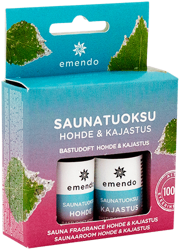 Emendo Saunatuoksut Hohde & Kajastus 2 x 10 ml