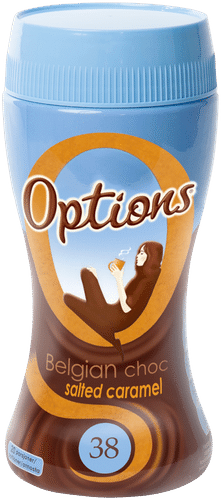 Options Salted Caramel kaakaojuomajauhe 220g|Options 咸焦糖可可饮料粉 220g
