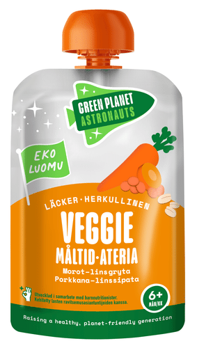 Green Planet Astronauts 有机蔬菜餐 胡萝卜扁豆炖 100g 6个月+