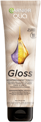 Garnier Olia Gloss 增亮护色染发剂 北欧金 150ml