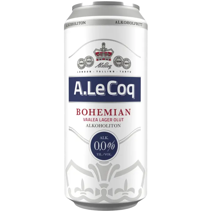 A. Le Coq Bohemian lager 0,0 % 0,5 l tlk|A. Le Coq 波西米亚饮料 0.0% 0.5 l tlk