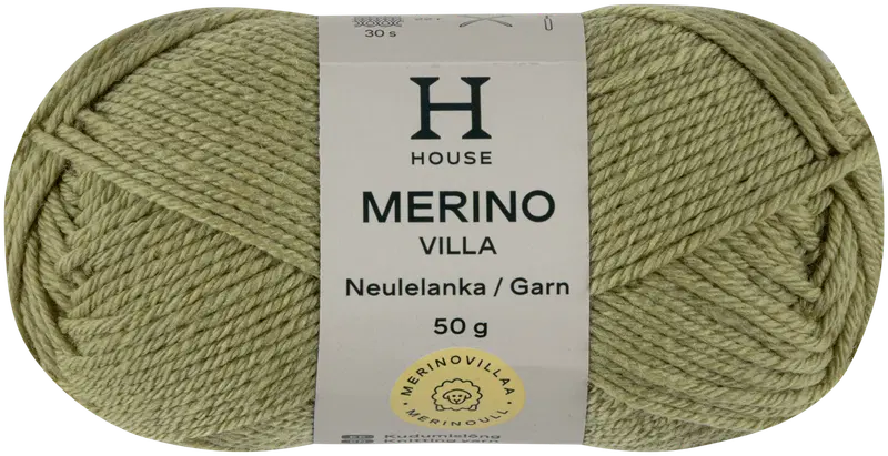 House 美利奴羊毛线 50g CNE-1833 鼠尾草绿|House lanka merinovilla 50g CNE-1833 salvia green