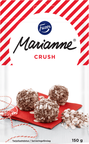 Fazer Marianne Crush piparminttusuklaa karamellirouhe 150g|Fazer Marianne碎薄荷巧克力焦糖粒 150g