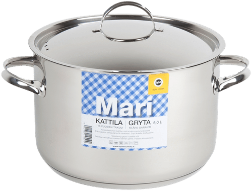 OPA Mari Steel 汤锅 不锈钢 5,0l