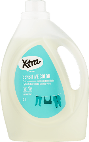 Xtra 敏感肌彩色衣物洗衣液 2 l