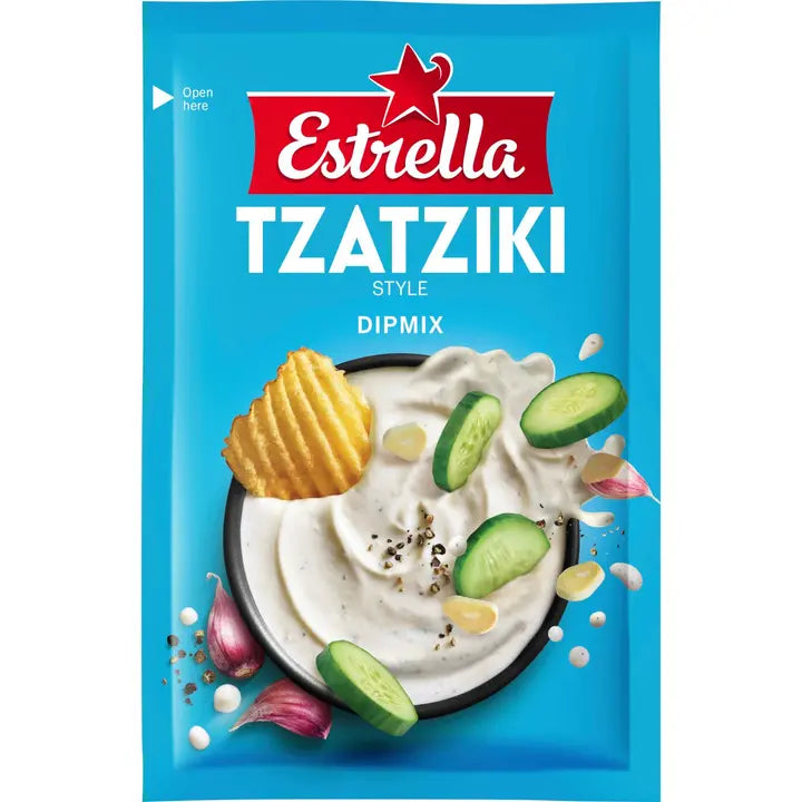 Estrella Tzatziki Dippiseos 12g-Estrella 酸奶黄瓜酱混合料 12g