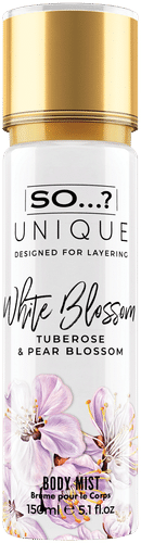 SO…? Unique White Blossom Vartalosuihke 150ml