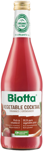 Biotta vihannestäysmehu 500 ml|Biotta 蔬菜汁 500 ml