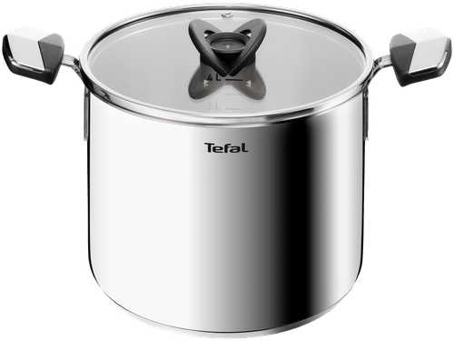 Tefal Emotion Plus pinnoittamaton teräksinen pastakattila 22 cm/6,4l + kansi E3286145