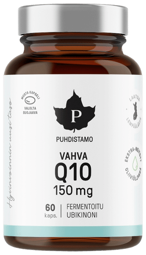 Puhdistamo 高含量辅酶Q10泛醌150毫克 60 kaps