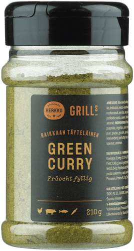 Herkku Grills 绿咖喱调味料 210g|Herkku Grills Maustes. Green Curry 210g
